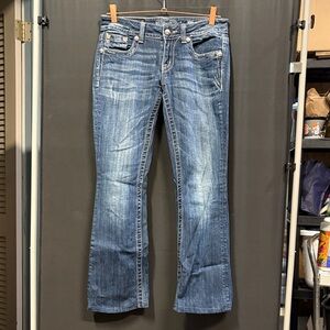 Miss Me Women's Dark Blue Boot Cut Jeans